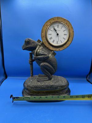 Rare bronze clock