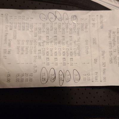 1/2 of 1/2 - Name Brand Clothing