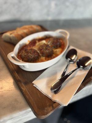 Homemade meatballs - Grandma's recipe. These are so tender and flavorful, they are always a hit at any party.