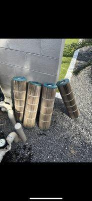 Filters that have NEVER BEEN CLEANED