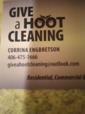 Give A Hoot Cleaning