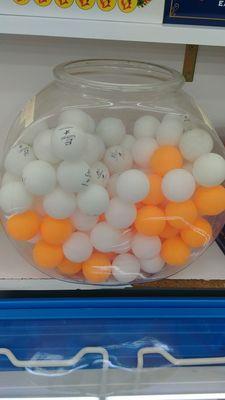 Ping Pong Balls 75 Cents each