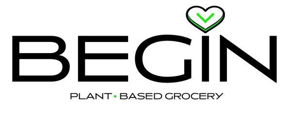 Begin Plant Based Grocery Signage & Logo