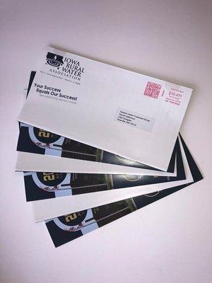 We offer mailing services.