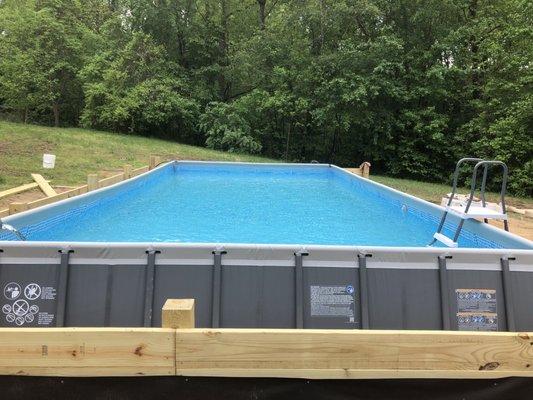 Clean pool water delievered