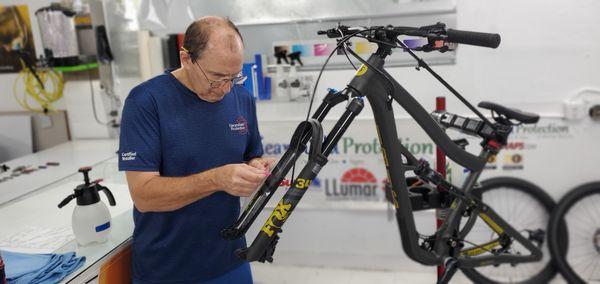 2023 IBIS Ripley AF Mountain bike - Full PPF protection