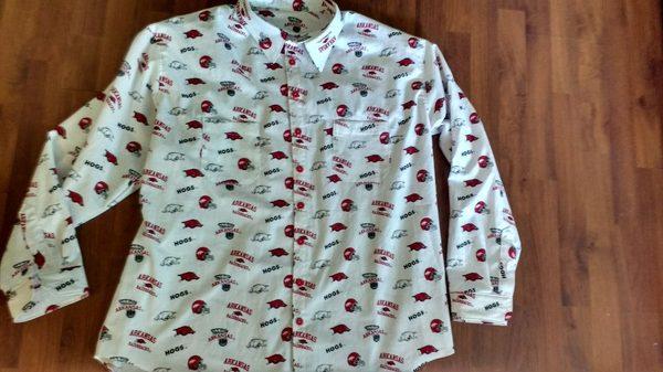 A dress shirt I made about a year ago in 2017