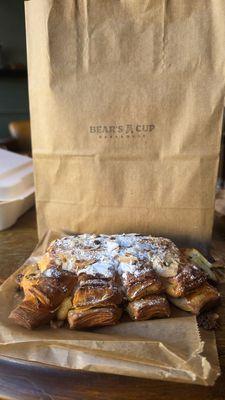 Hot from oven to bag bear claw 1/1/26