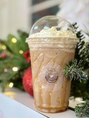 Ice blended coffee drink