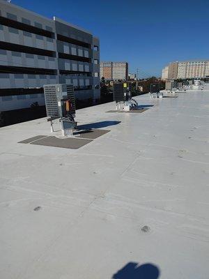 We do commercial HVAC system repairs and installations.