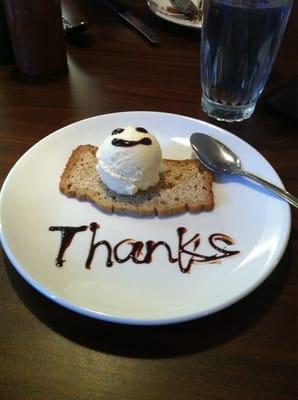 Free lunch dessert December 1, 2011