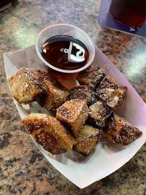 Funnel Cake Cheese Curds