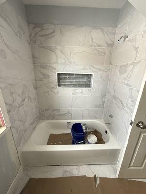 Fully finished bathroom!