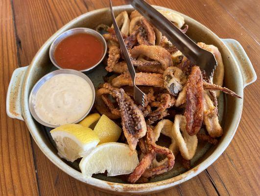 Crispy Calamari ($18)