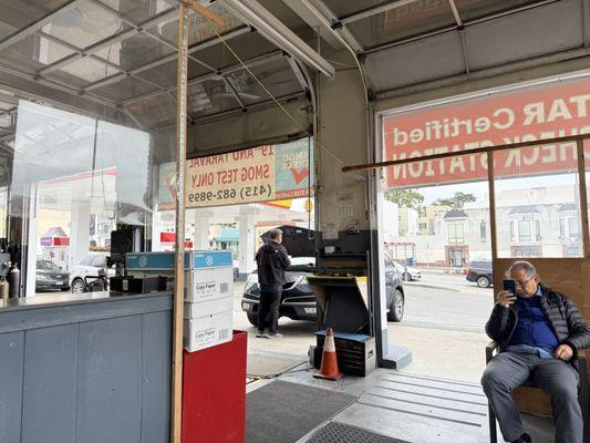 19th and Taraval Smog Test