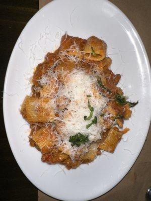 Rigatoni Bolognese