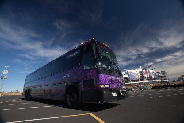 Bustang at Broncos Stadium