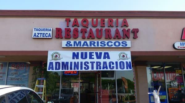Taqueria azteca. Ahora bajo nueva administracion. Nuevos platillos y un mejor sabor.