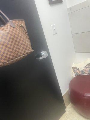 Had to close the door myself