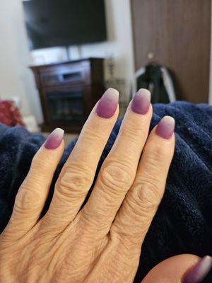 My nails done by Du! Love them so much.