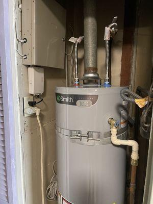 New water heater install