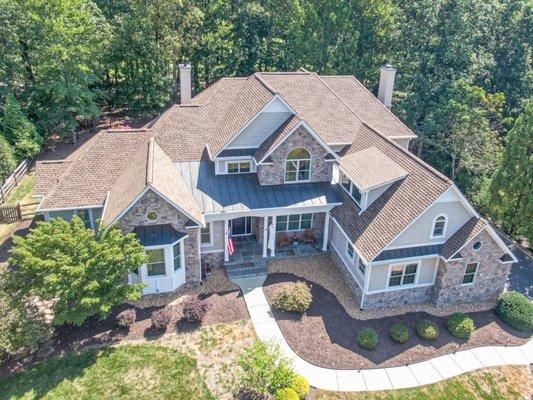 Brand New Roof Installed here in Fredericksburg Virginia and Ready For Every Season