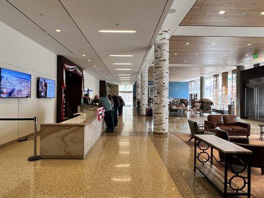 Entrance and gift shop