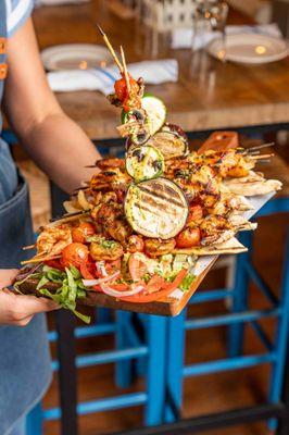 Kalamaki Souvlaki Platter