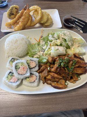 Spicy chicken lunch box