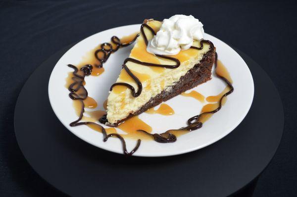 Brownie-Bottom Cheesecake