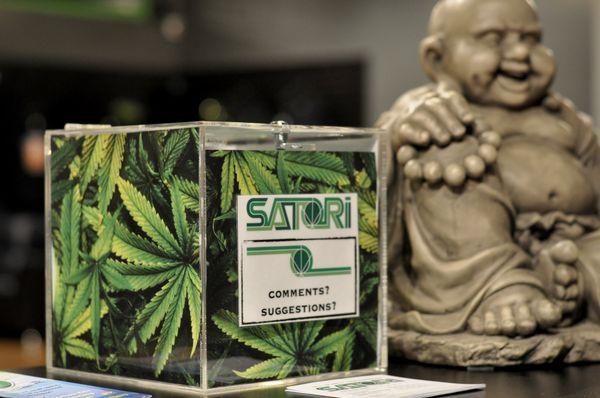 Leave us an in-person review!