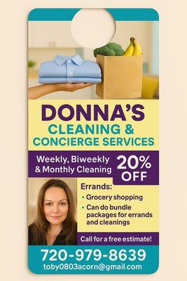 Donna's Cleaning & Concierge Services
