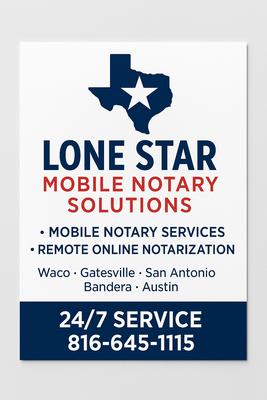 Lone Star Mobile Notary Solutions