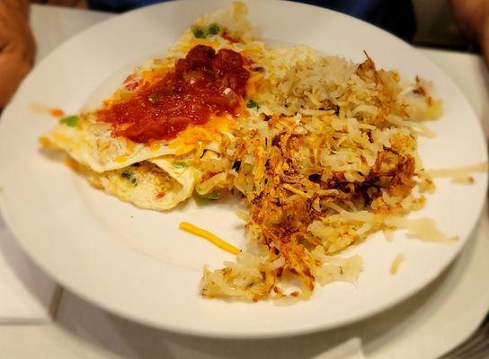 Southwest Egg White Omelet