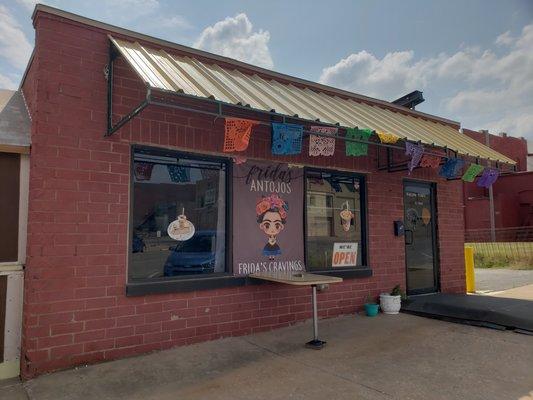 Cute little building in the historic Downtown Enid district.