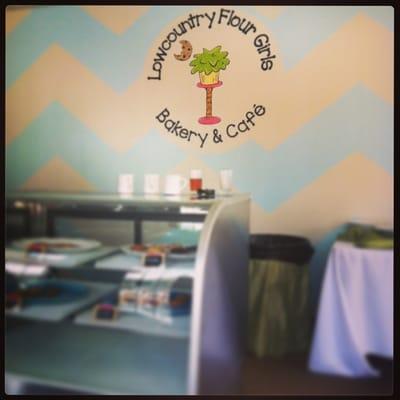 The awesome inside of the cafe!