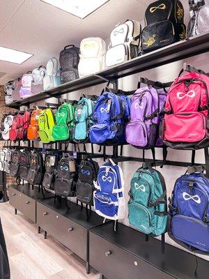 We have an excellent selection of Nfinity Backpacks and Shoes!