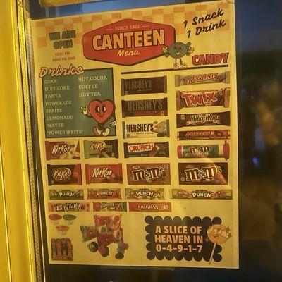 Canteen options