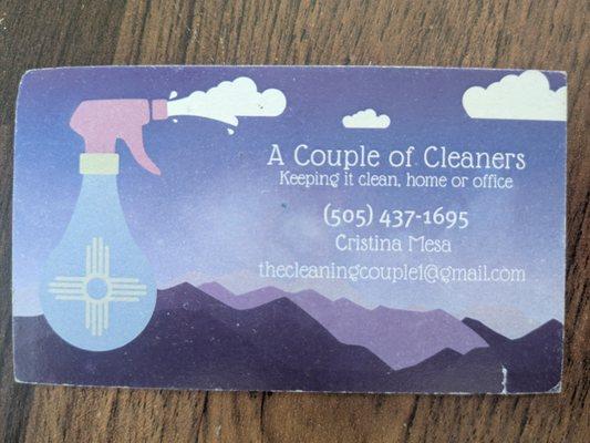 A Couple of Cleaners