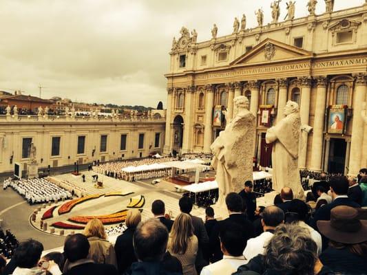 St. Peter's Square during the Canonization 2014
