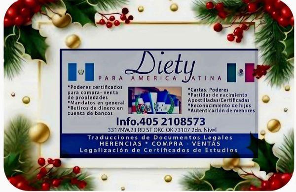 Servicios Hispanos Notario Publico Diety