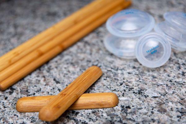 We offer cupping and heated bamboo massages!