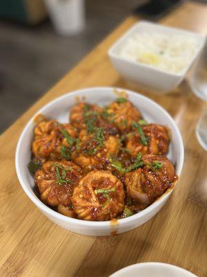 Veggie Chili Momo (Vegan)