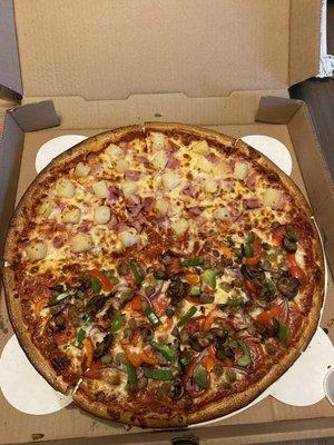 Half Hawaiian and half supreme