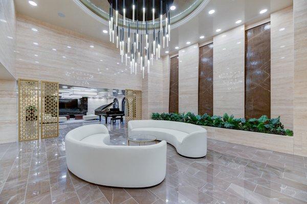 Luxury Ferrante Apartments _ DTLA _ Lobby