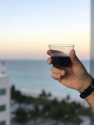 Views of Miami Balconies...