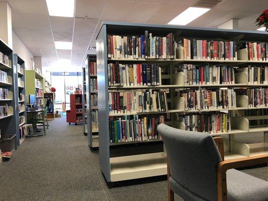 Inside library