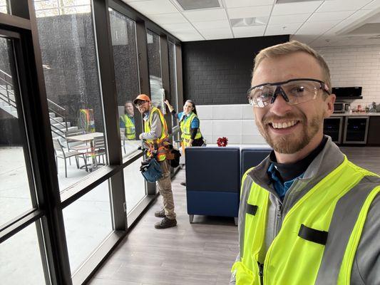 Pure Shine Window Cleaning Team