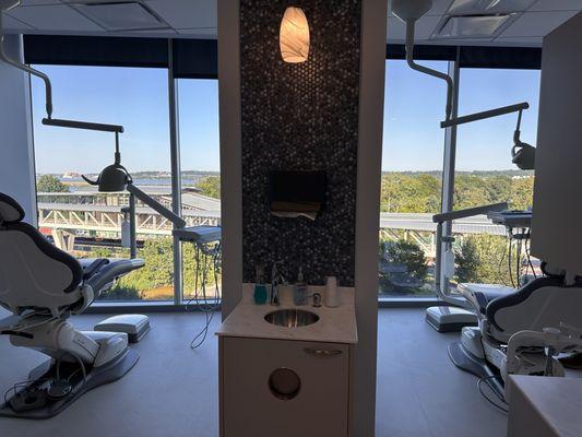 More terrific views from the dental chairs