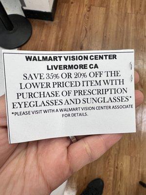 Walmart Vision & Glasses